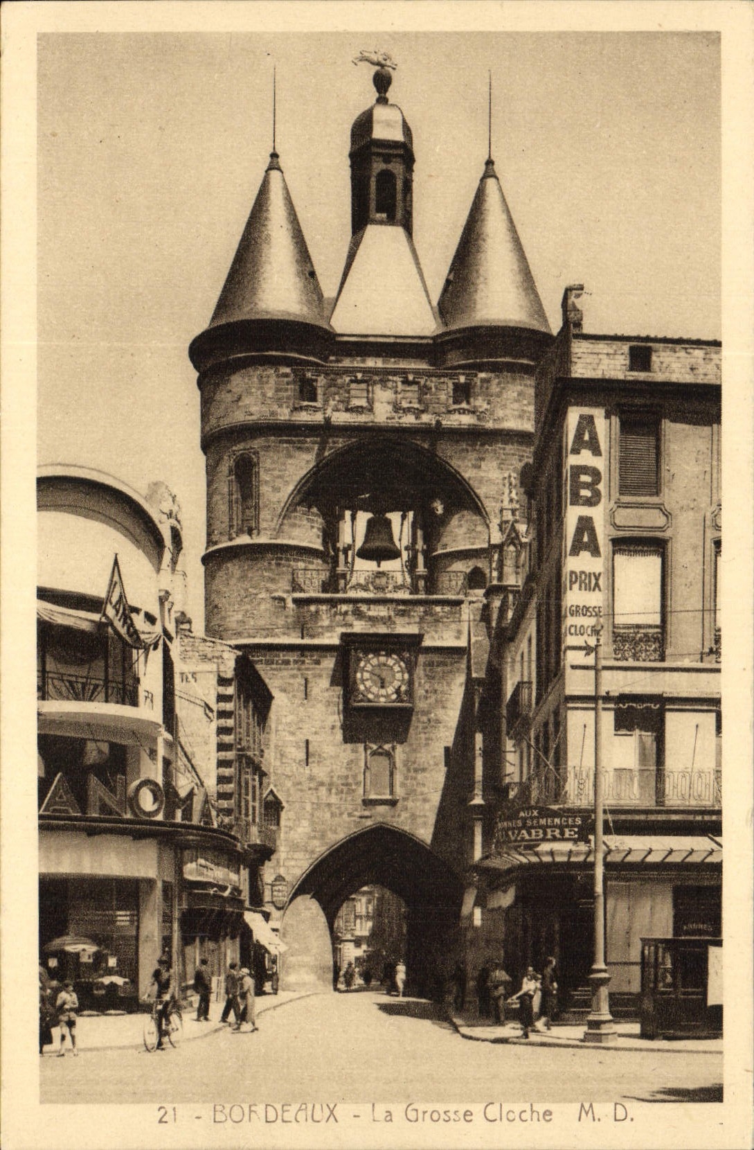 CPA Bordeaux La Grosse Cloche