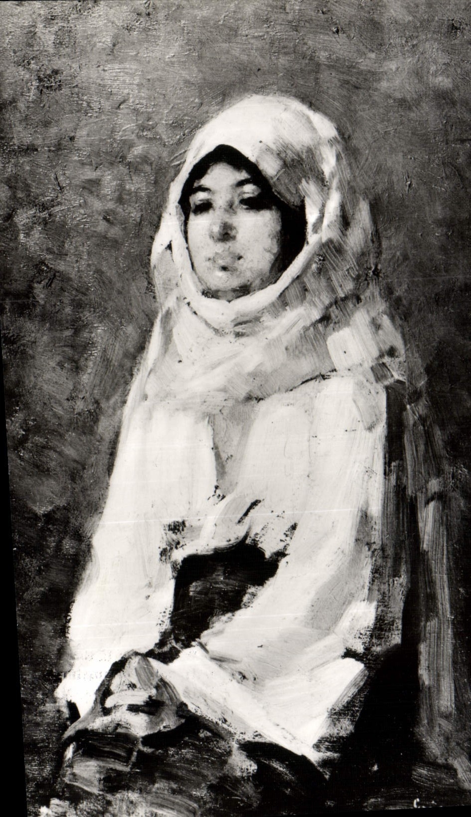 MODERN CARD Grigoresco Country-woman