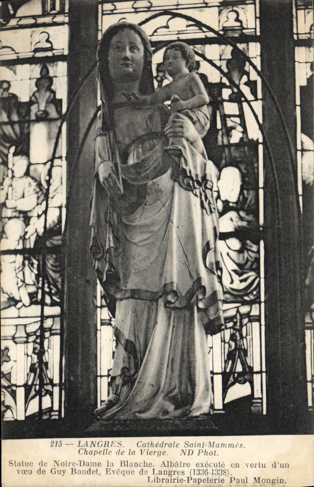 CPA Langres Cathedrale Saint Mammes Chapelle de la vierge