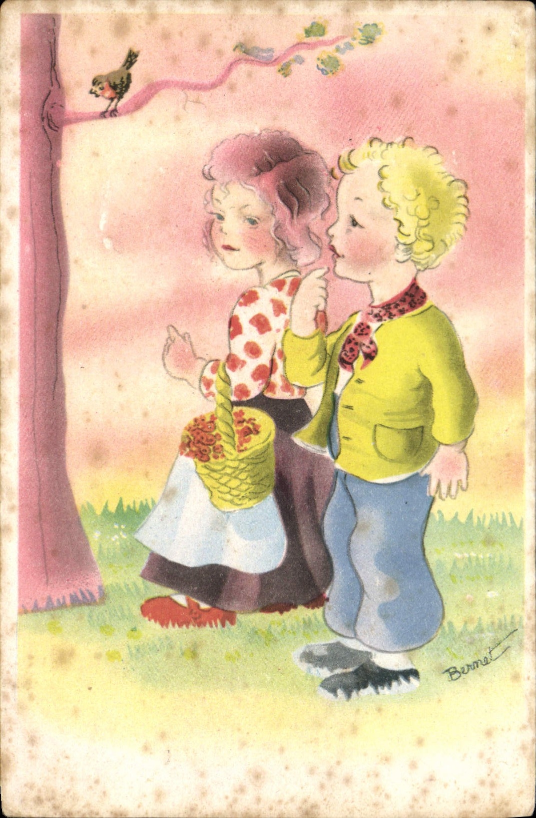 CPA Fantaisie Enfants