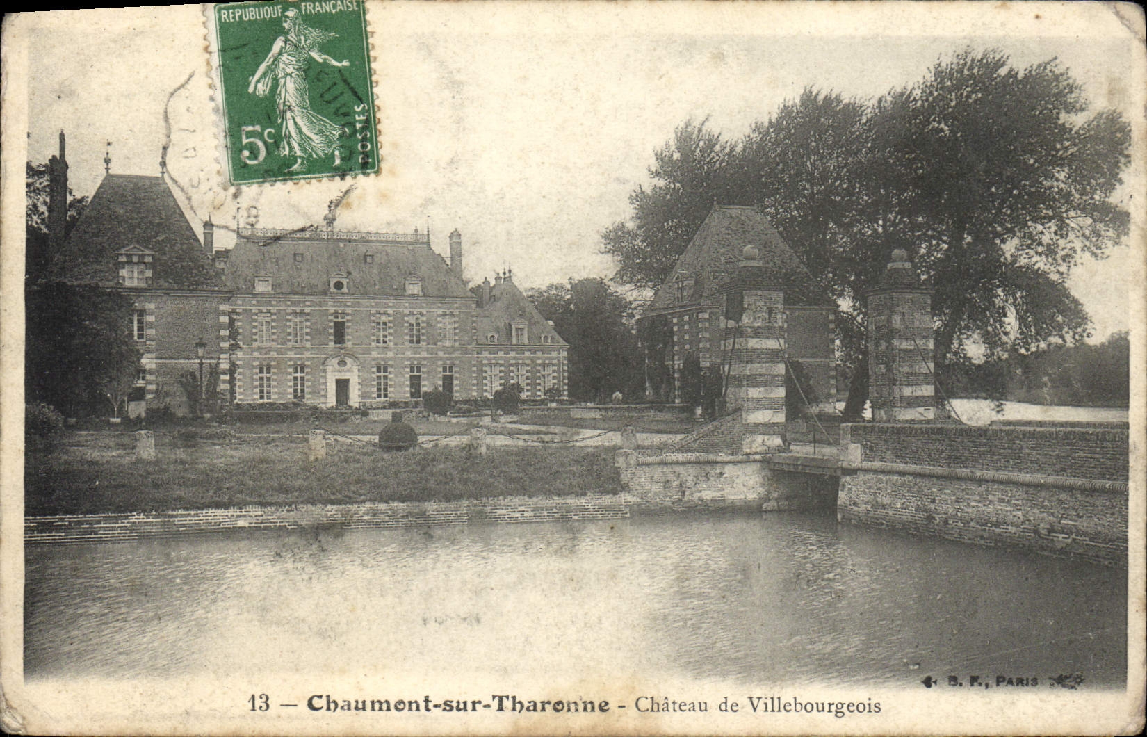 CPA Chaumont sur tharonne Chateau de Villebourgeois