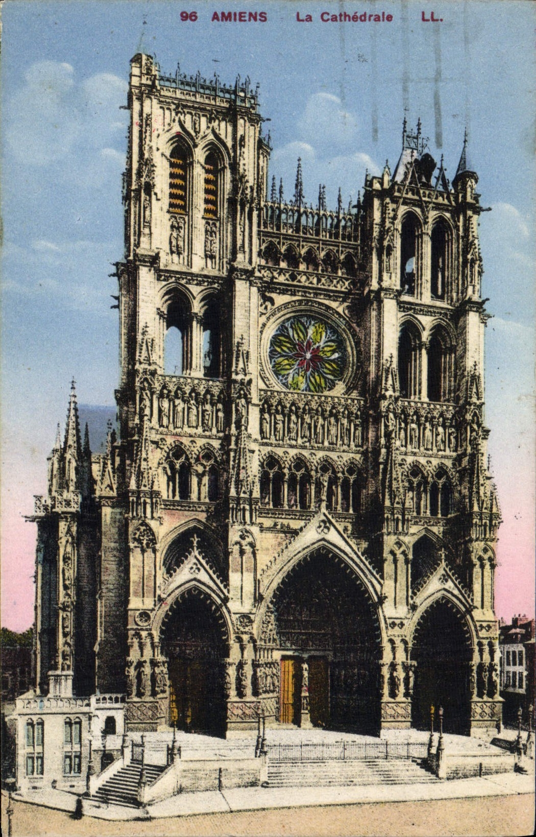 CPA Amiens La Cathedrale