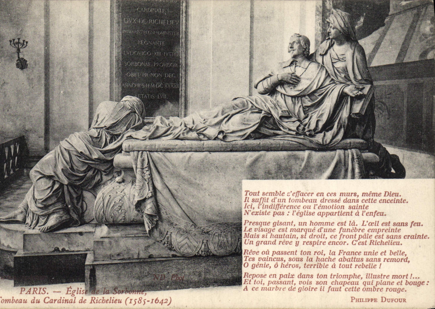 CPA Paris Eglise de la Sorbonne Tombeau du Cardinal de Richelieu