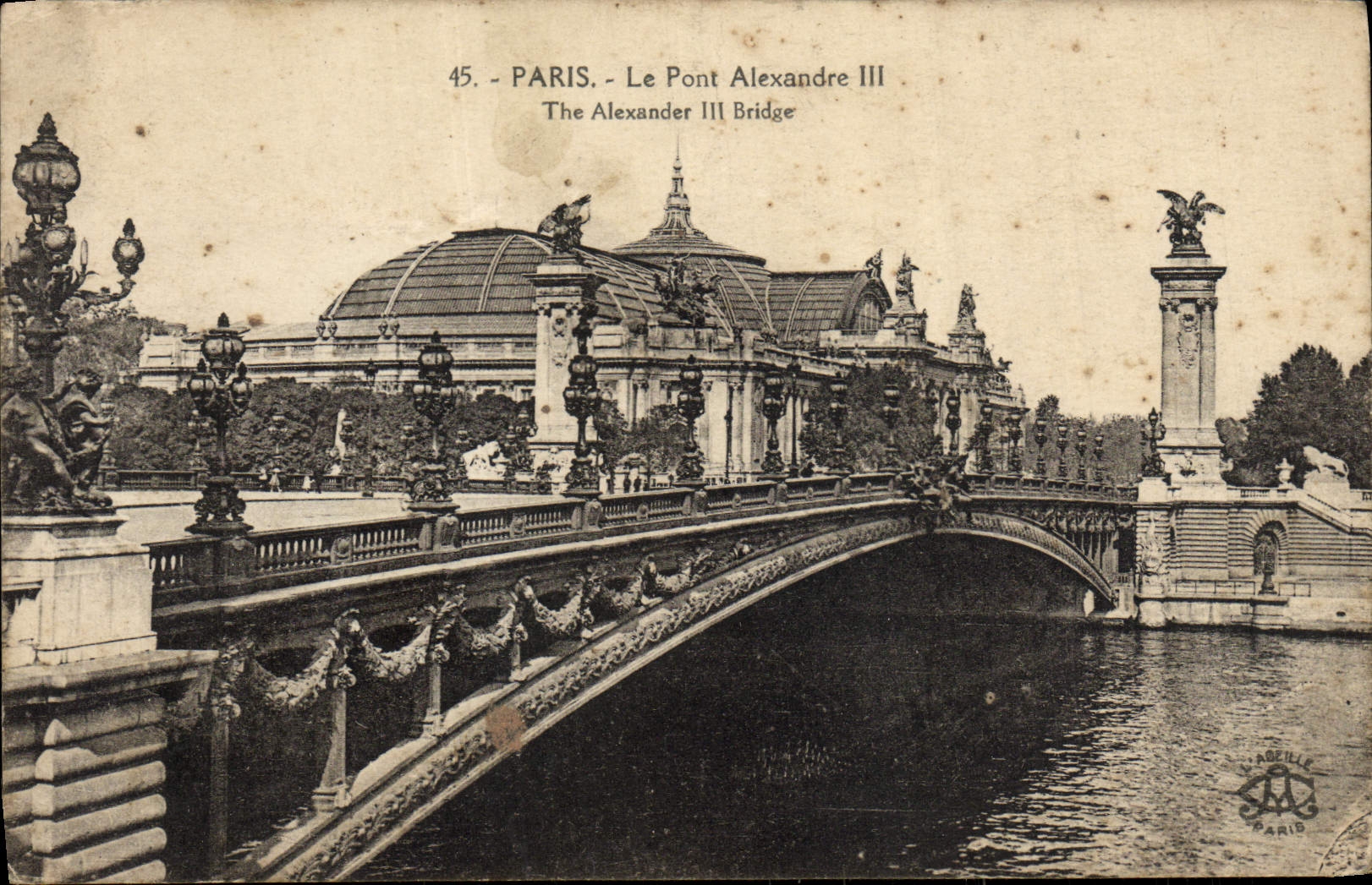 CPA Paris Le Pont Alexandre III