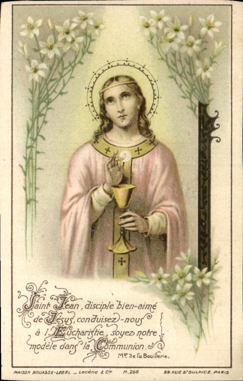 Image Saint Jean disciple well likes of Jesus