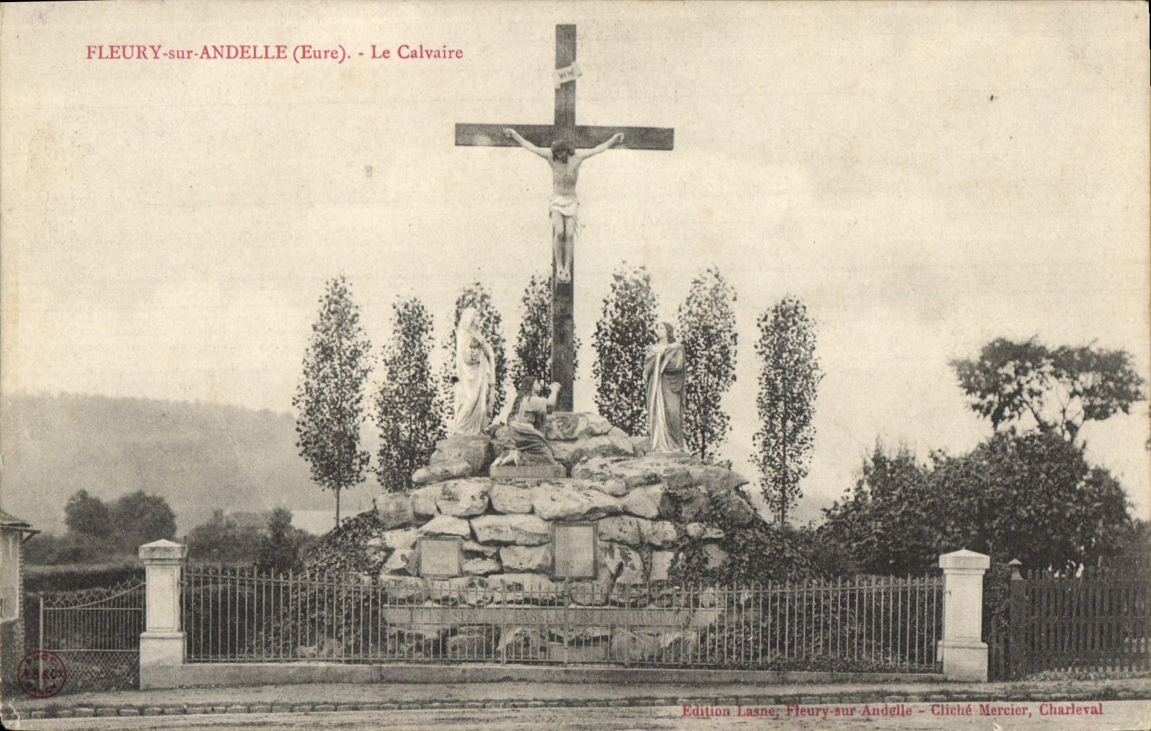 CPA Fleury Sur Andelle Le Calvaire