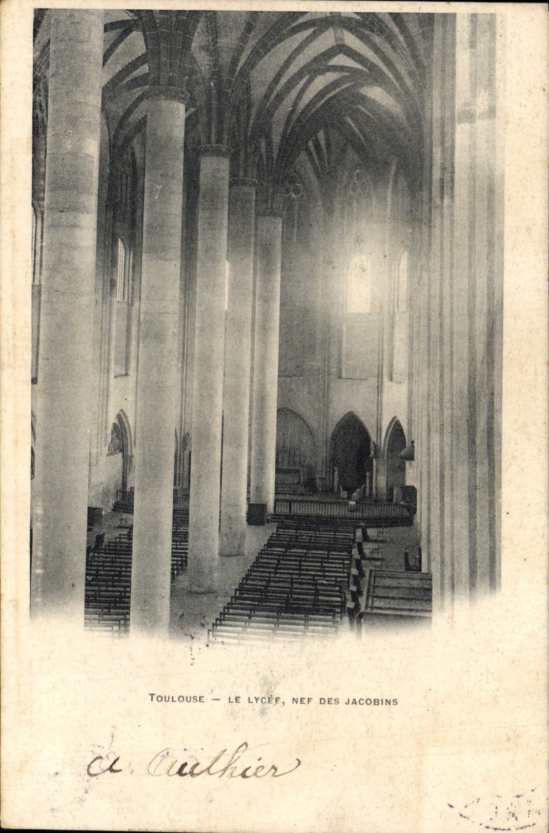 CPA Toulouse Le Lyce Rue des Jacobins