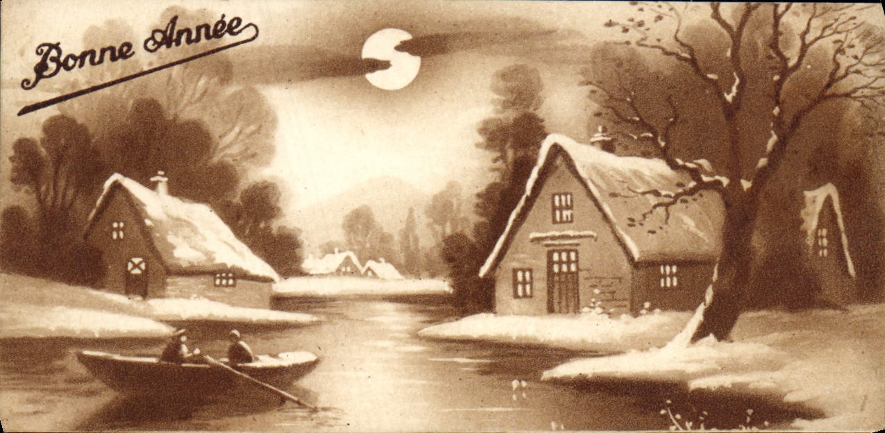 CPA Bonne Annee