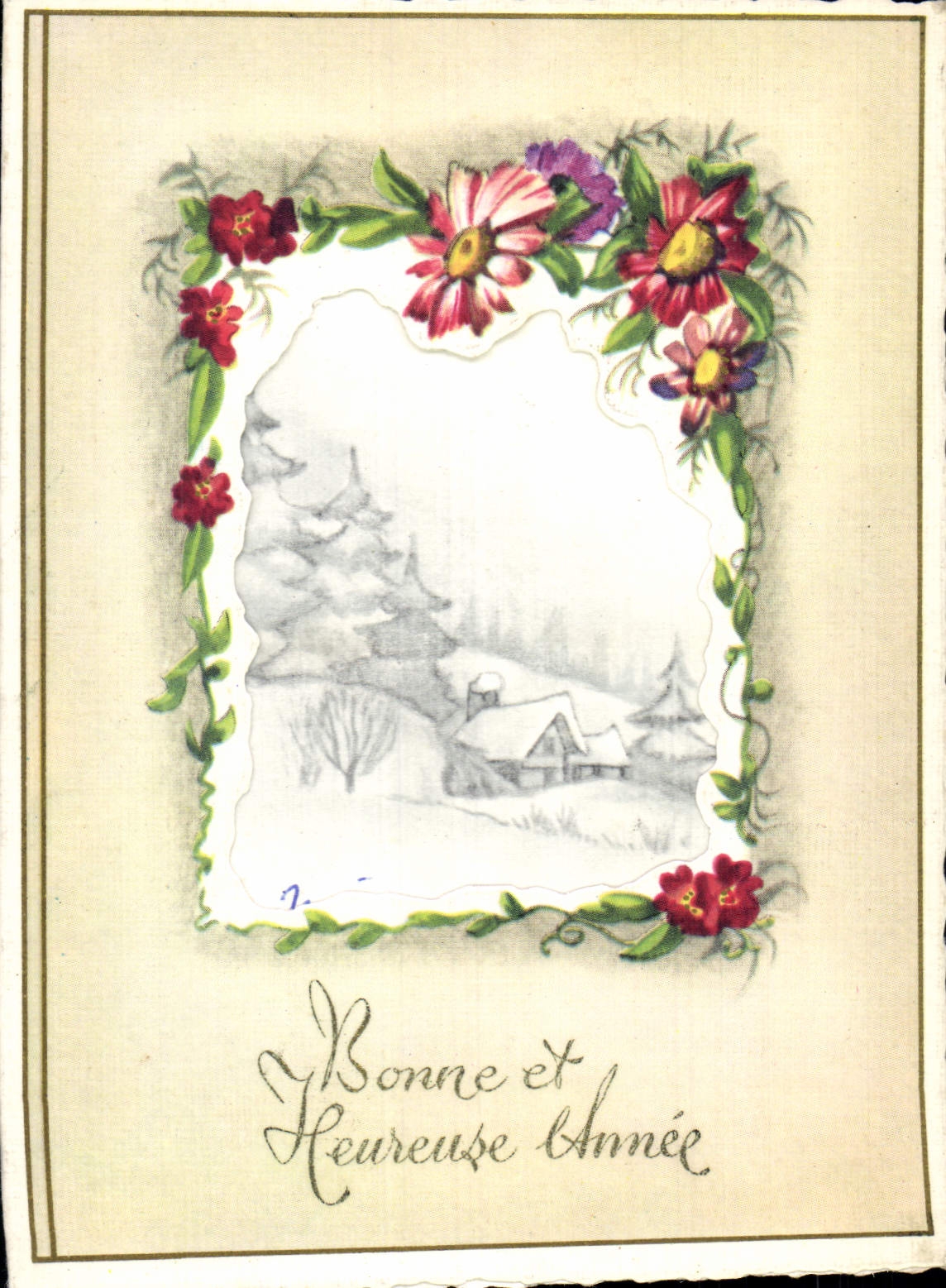 CPM Bonne Et Heureuse Annee