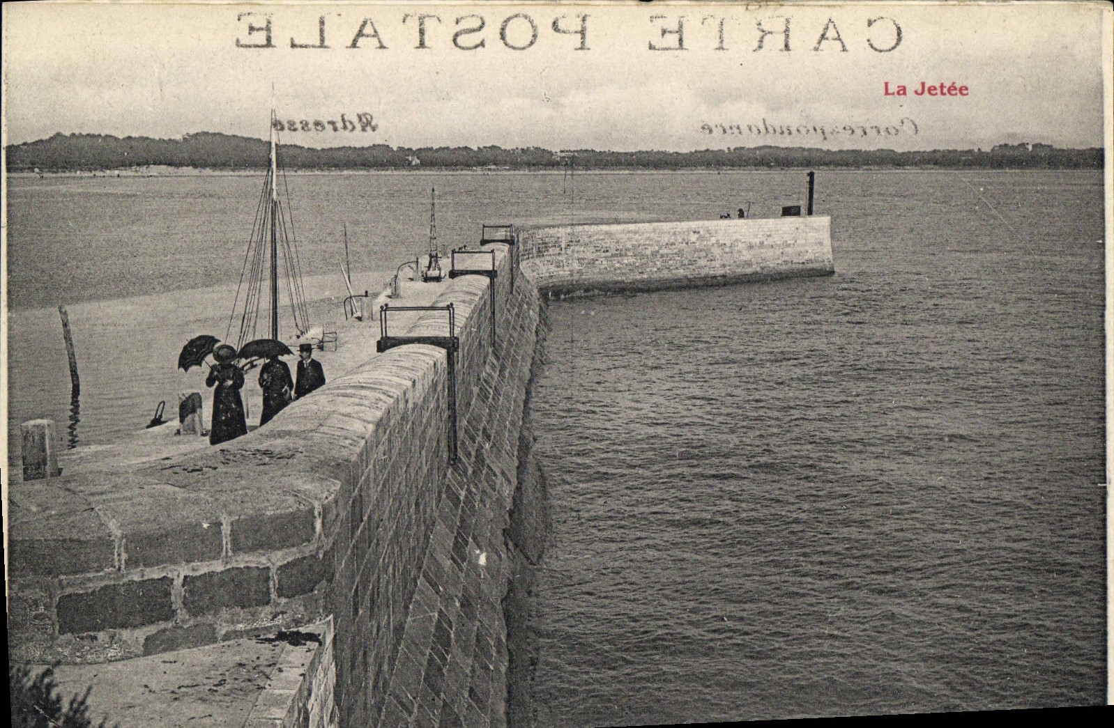 CPA La Jetee