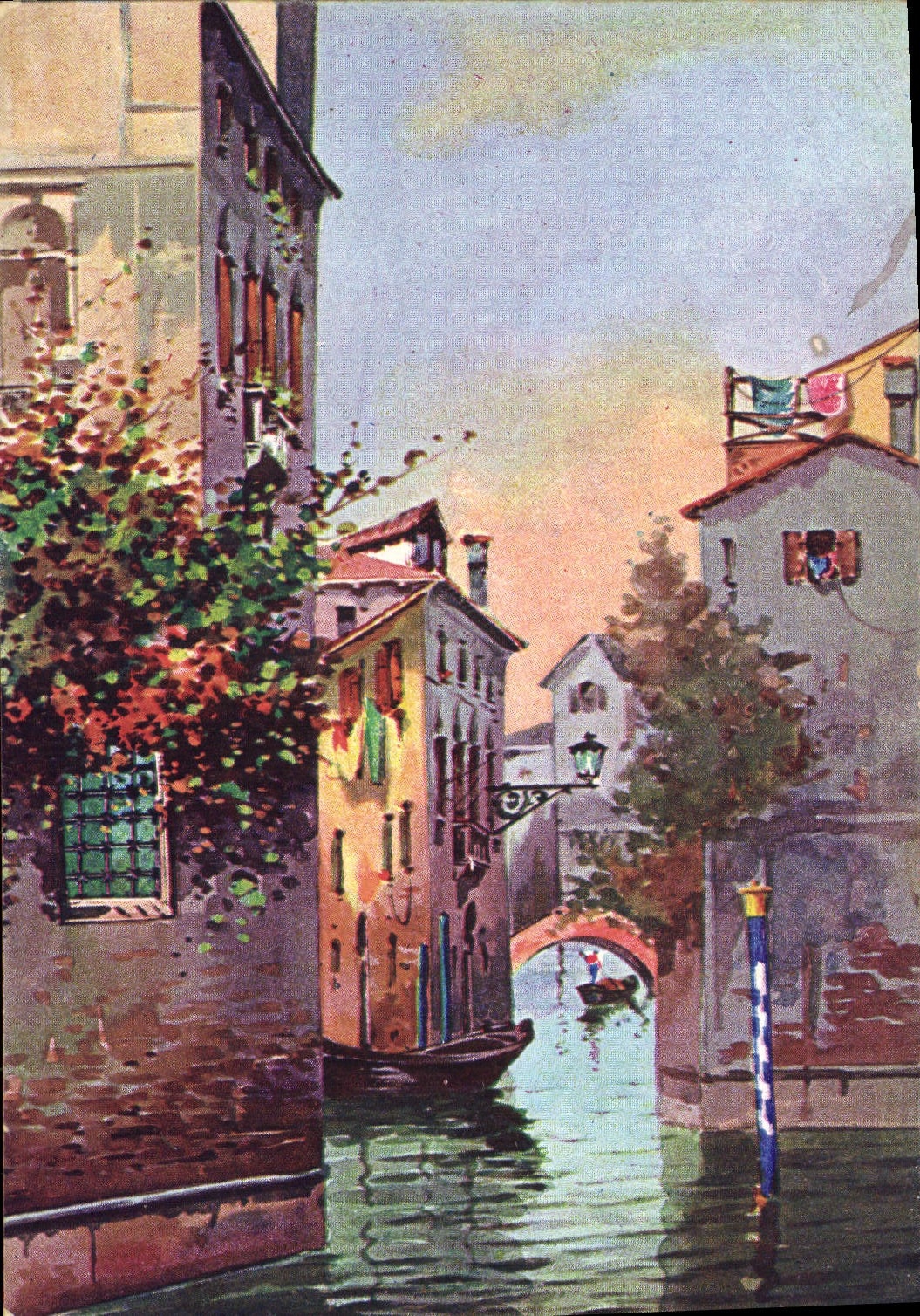 VINTAGE POSTCARD Bilge Close Cambric Fantasy