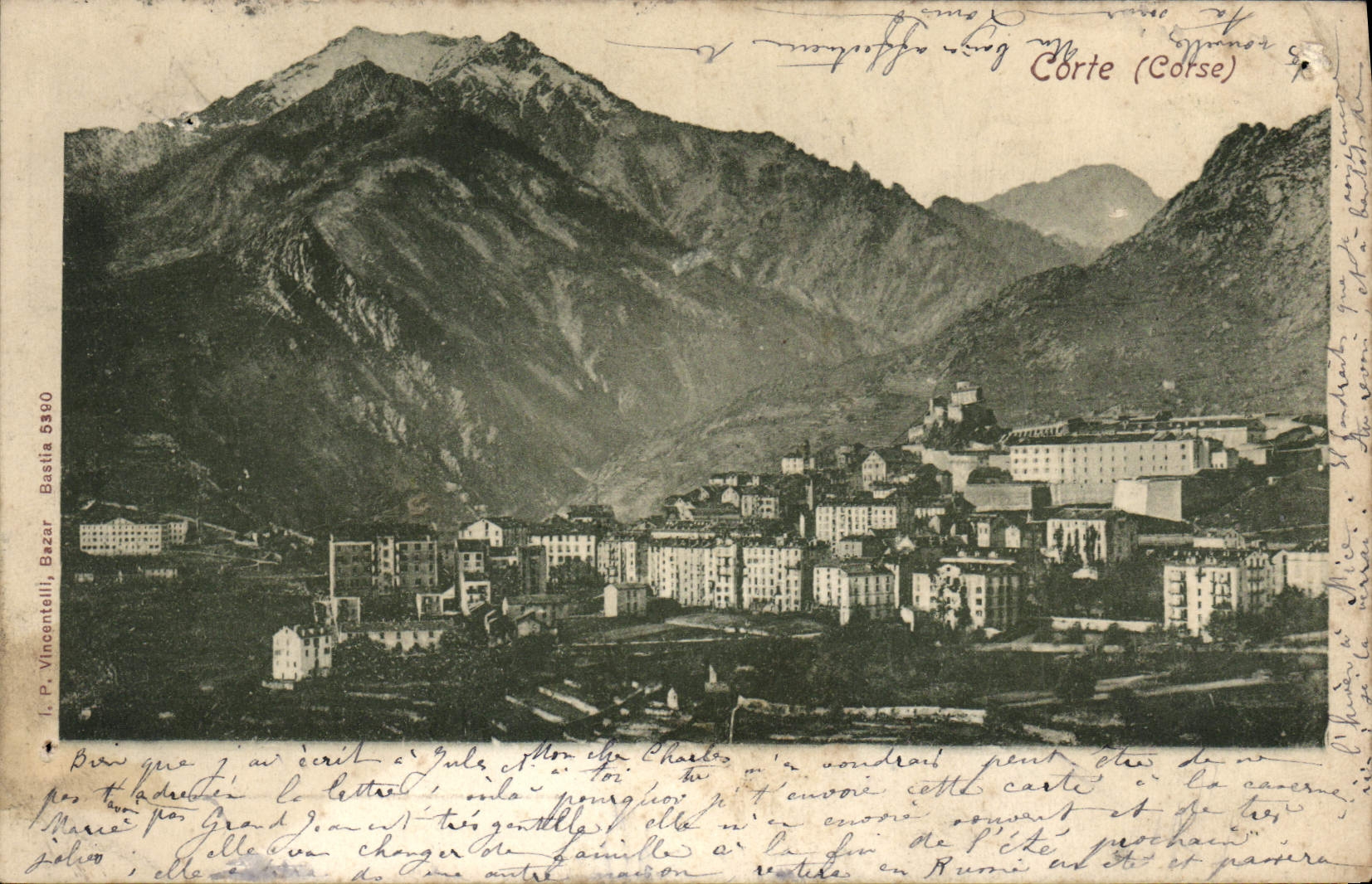 VINTAGE POSTCARD Corte