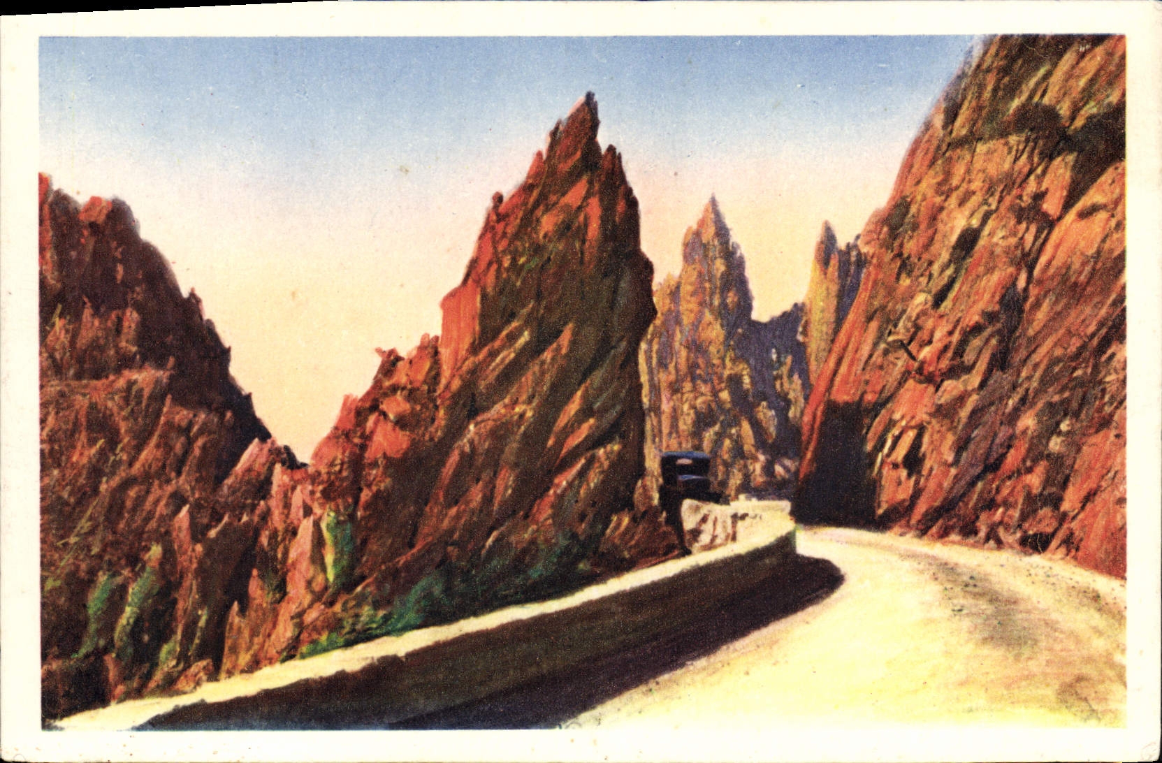 VINTAGE POSTCARD Creeks De Piana