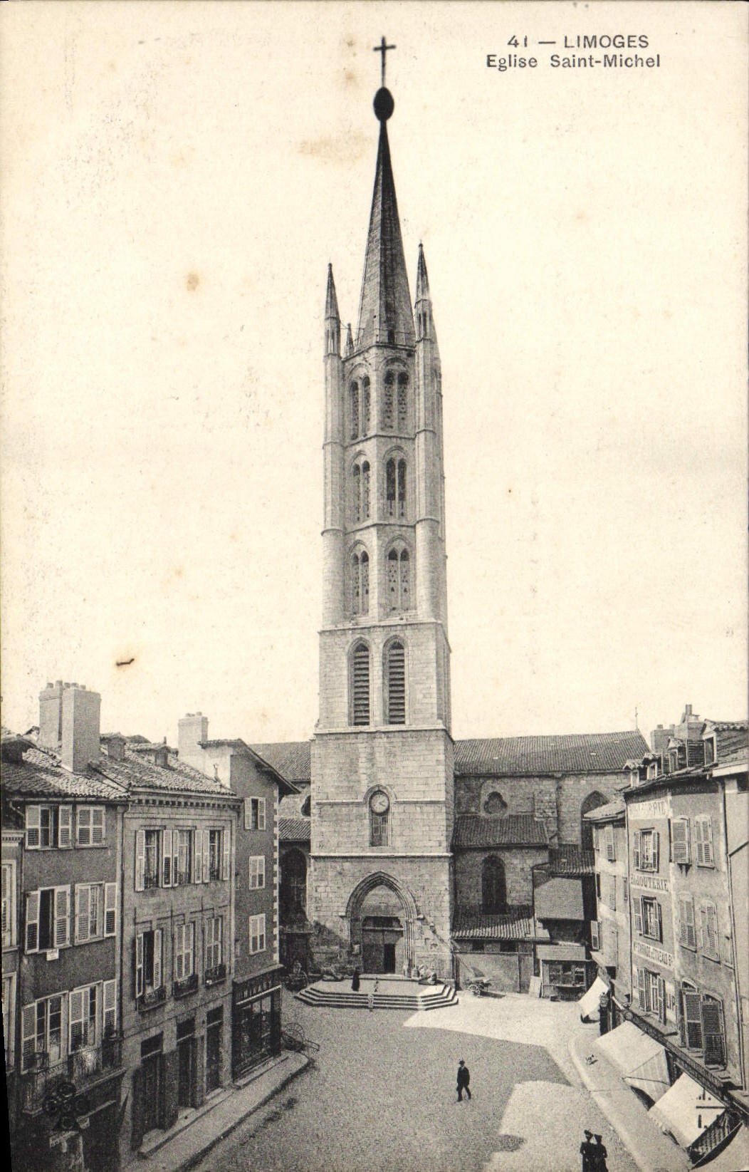 CPA Limoges Eglise Saint Michel