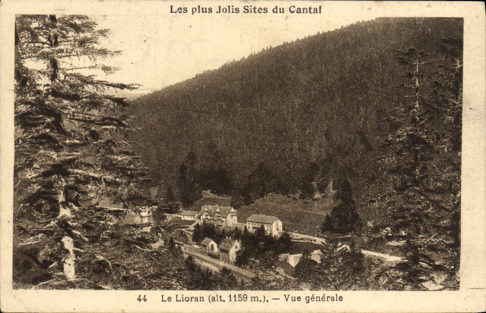 VINTAGE POSTCARD Lioran View