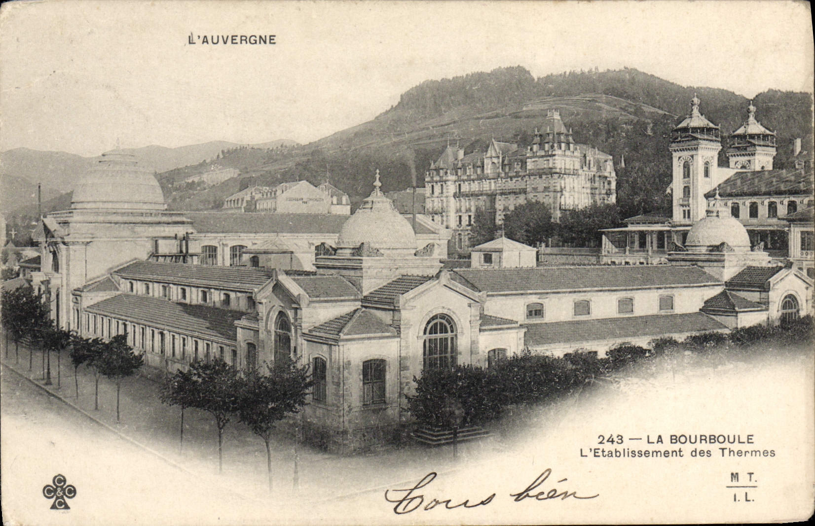 CPA La Bourbole L'Etablissement Des Thermes