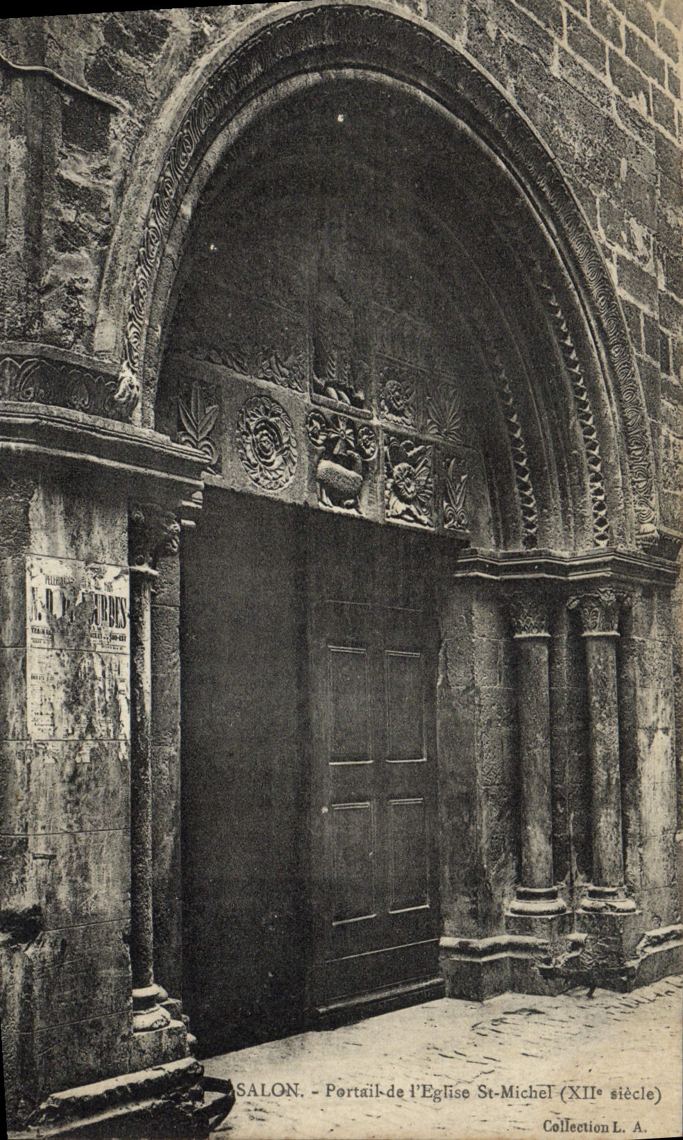 CPA Salon Portail De I'Eglise St Michel