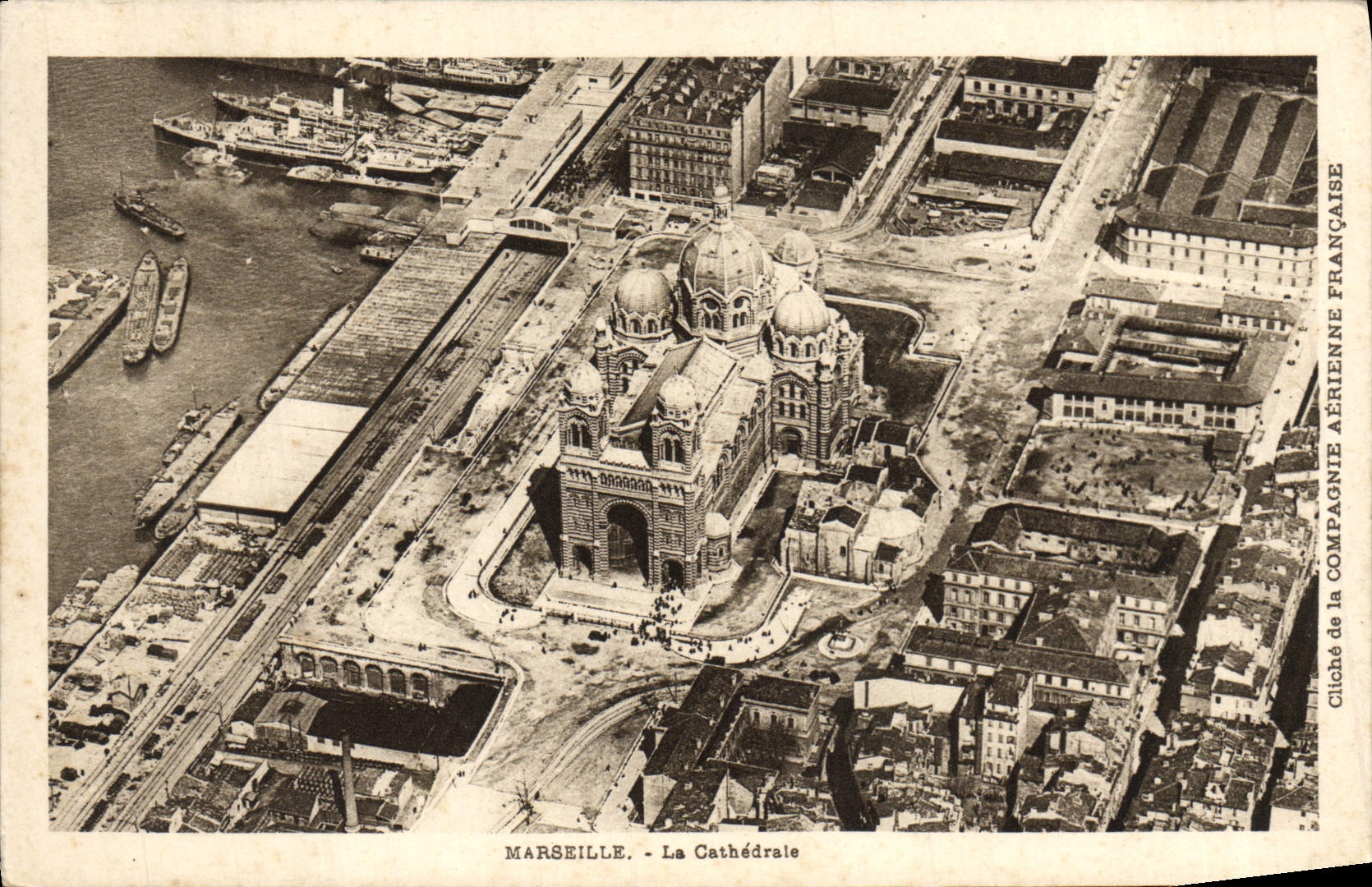 CPA Marseille La Cathedrale