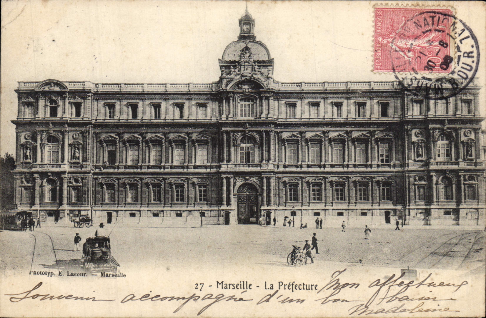 CPA Marseille La Prefecture