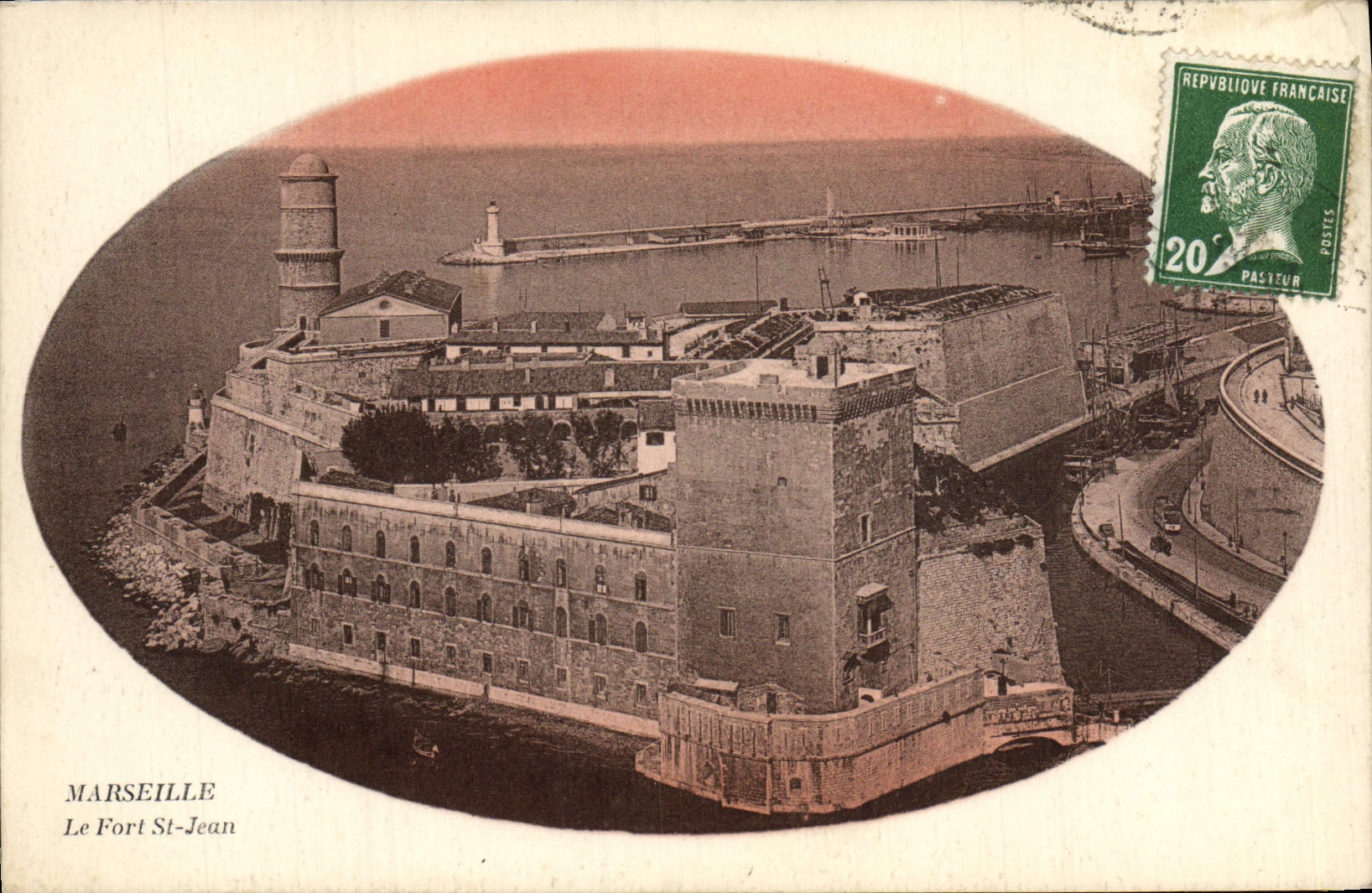 CPA Marseille Le Fort St Jean