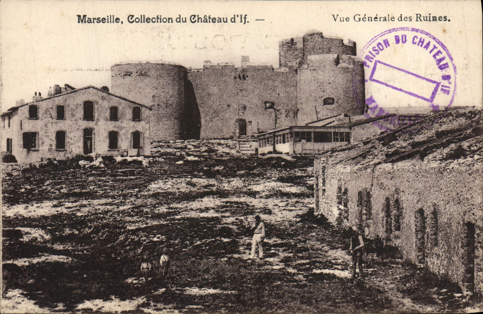 CPA Marseille Collection Du Chateau d'If