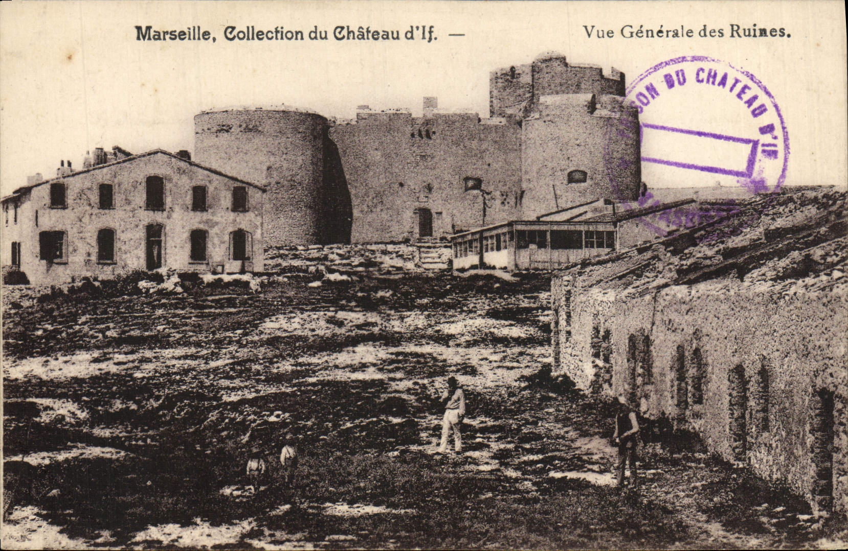CPA Marseille Collection Du Chateau d'If