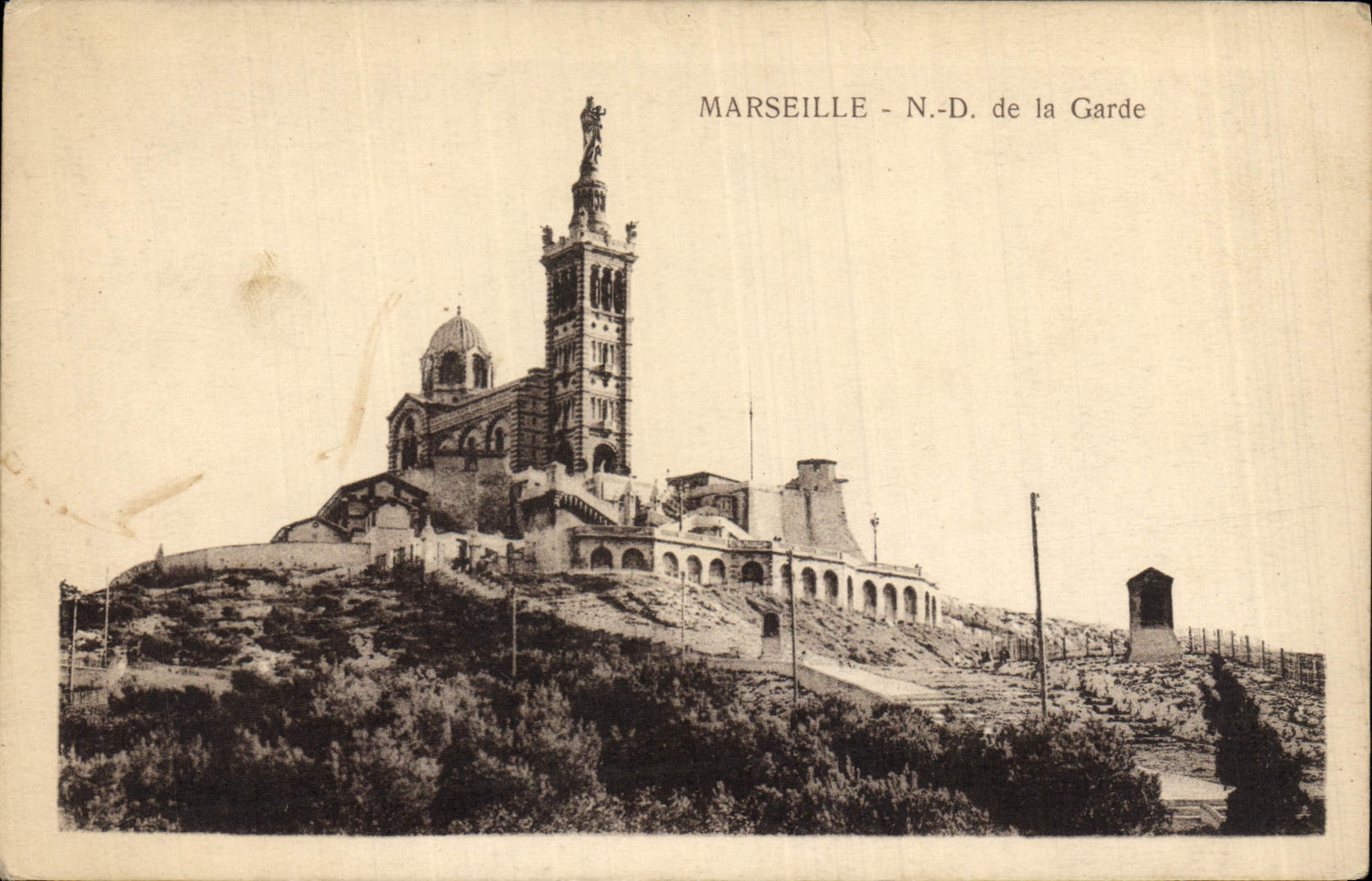 CPA Marseille N D de la Garde 