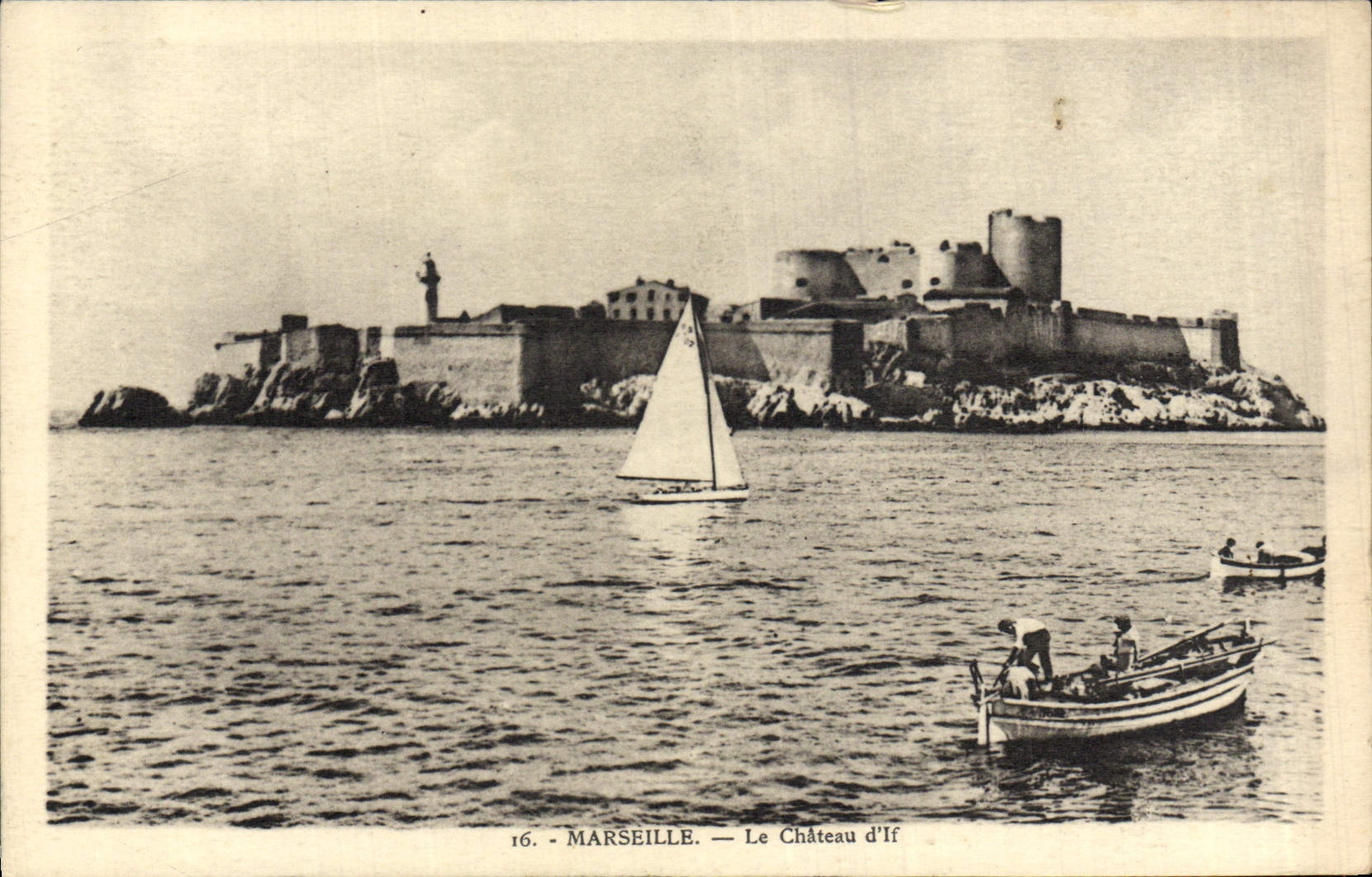 CPA Marseille Le Chateau d'If