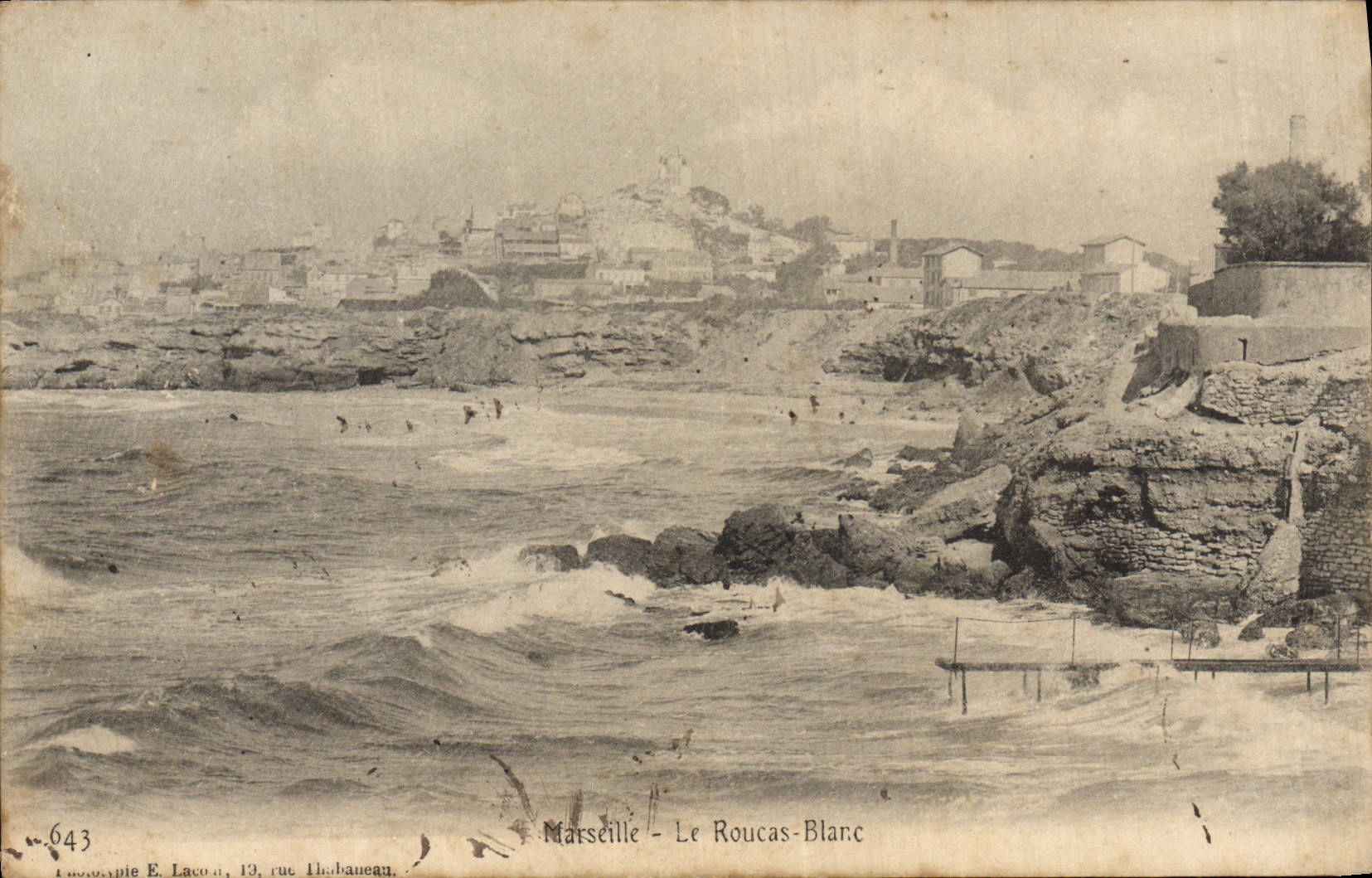 CPA Marseille Le Roucas Blanc