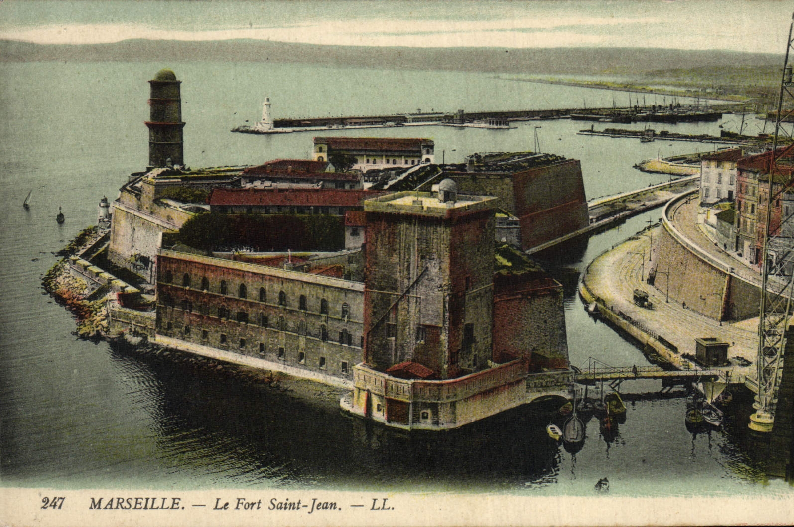 CPA Marseille Le Fort Saint Jean