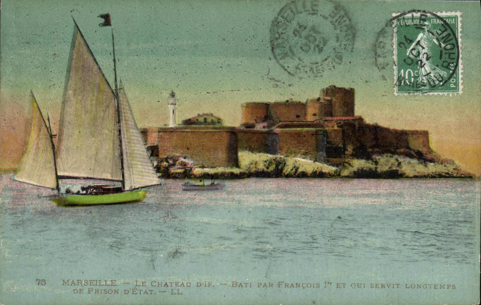CPA Marseille Le Chateau d'If