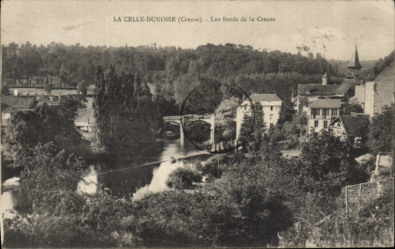 VINTAGE POSTCARD That Dunoise Edges of the Hollow one
