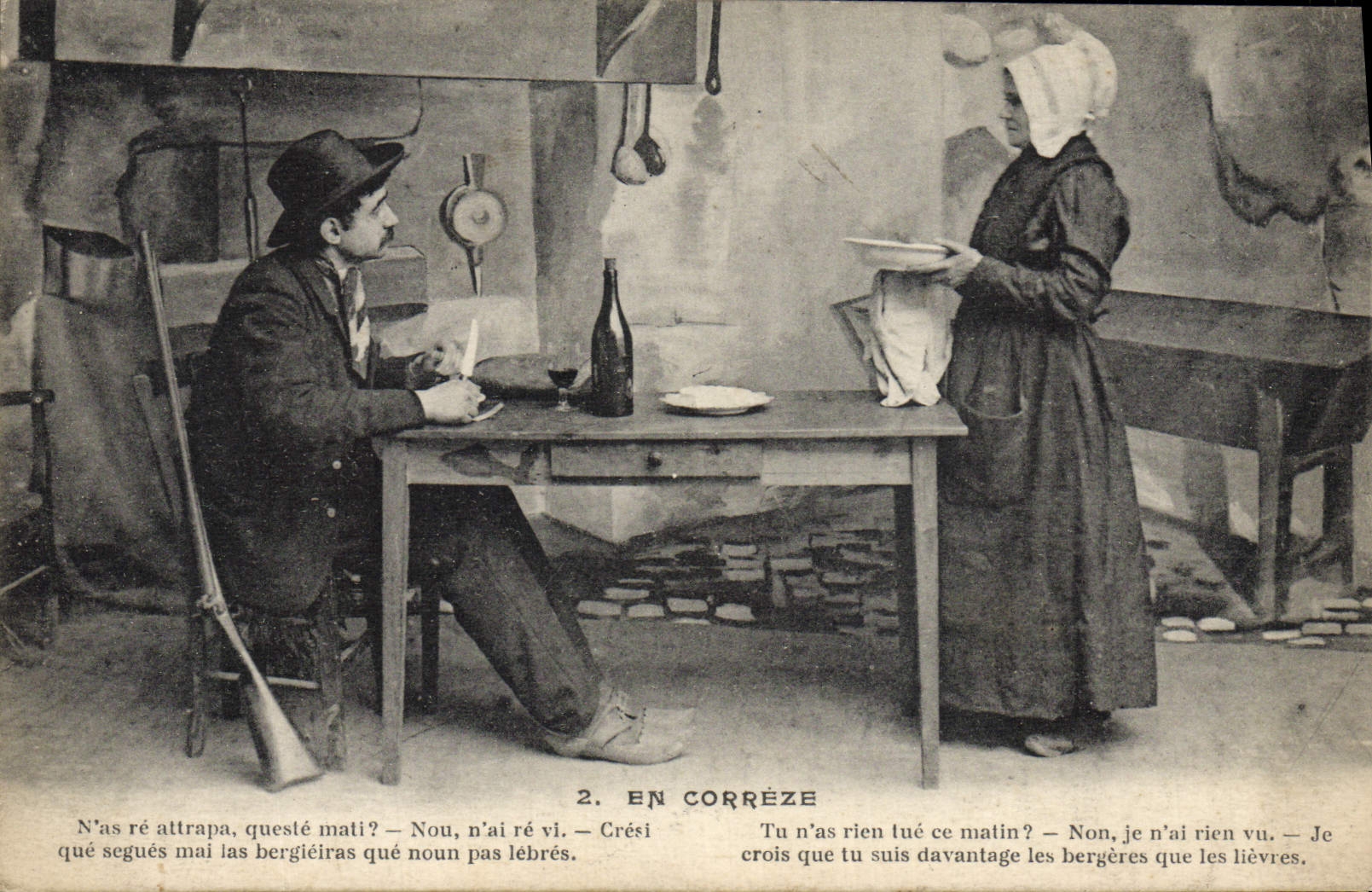 CPA En Correze Folklore 