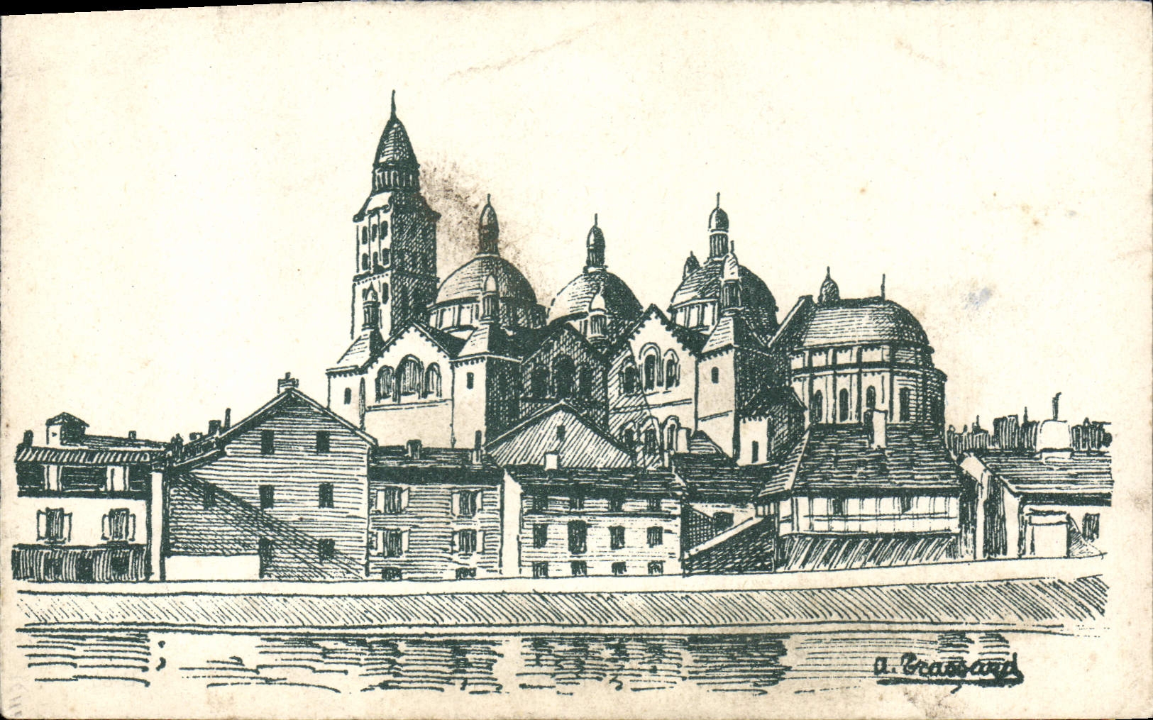 CPA Perigueux La Cathedrale Saint Front 