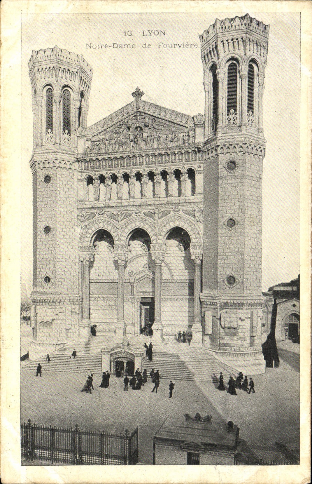CPA Lyon Notre Dame De Fourviere