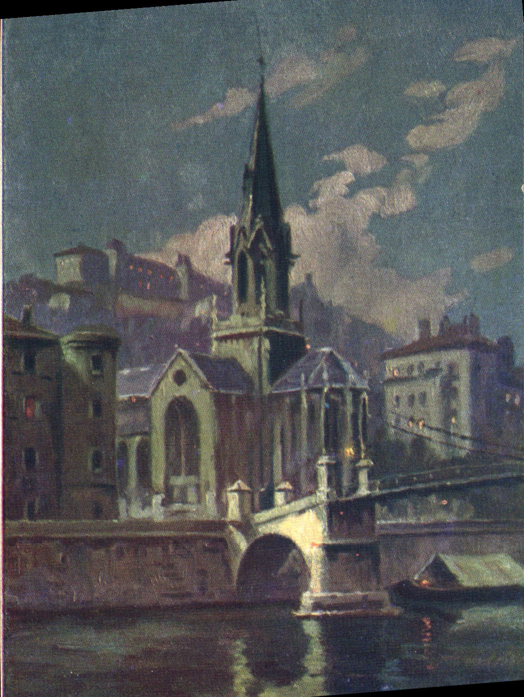 CPA Lyon Ancien Saint Georges et la Commanderie