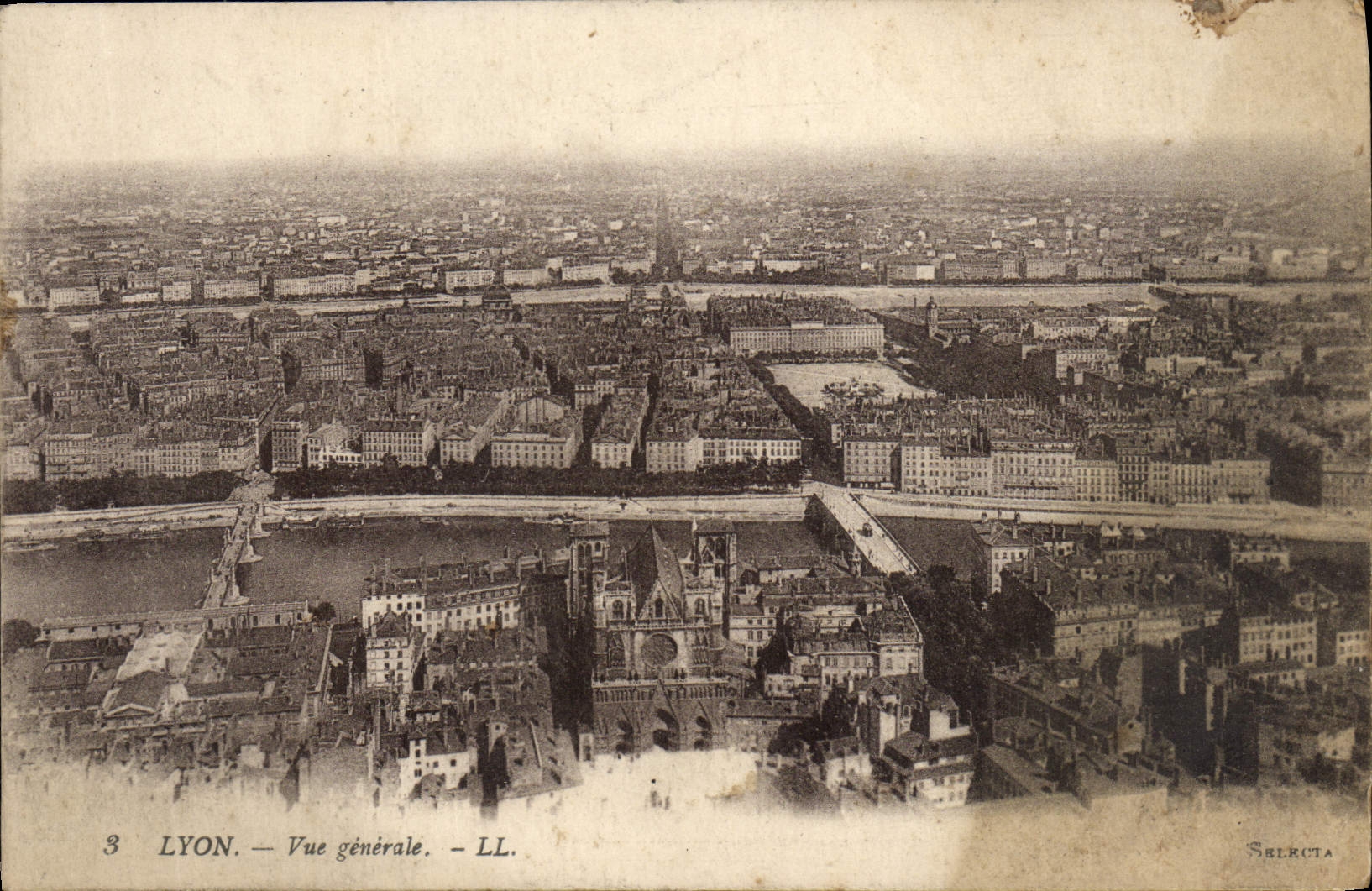 CPA Lyon Vue Generale