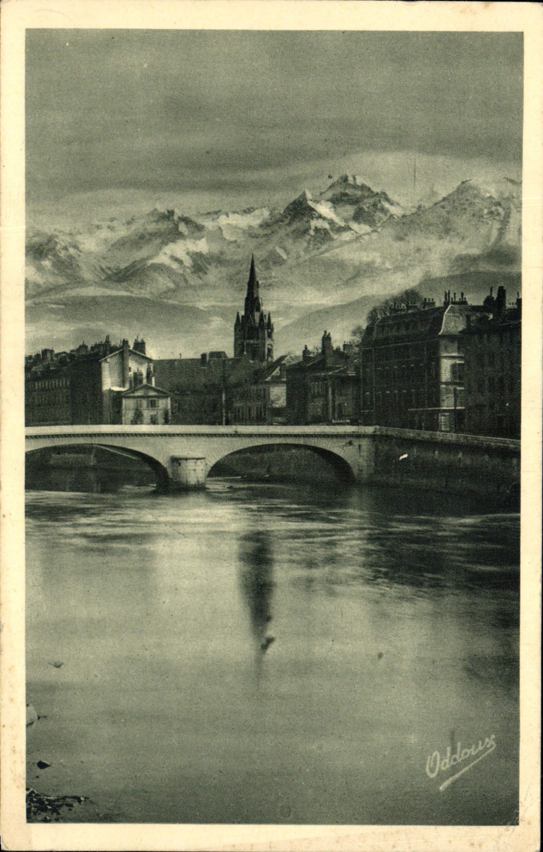 CPA Grenoble L'Isere et les Alpes Eglise Saint Andre