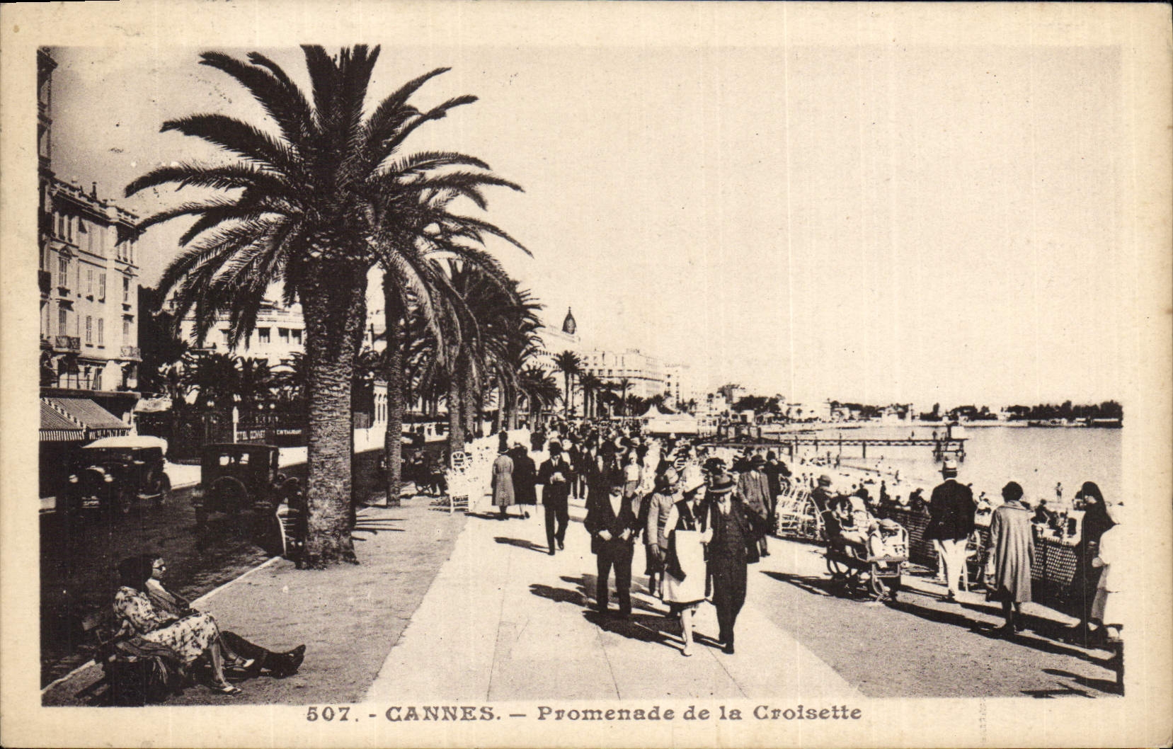 CPA Cannes Promenade de la Croisette