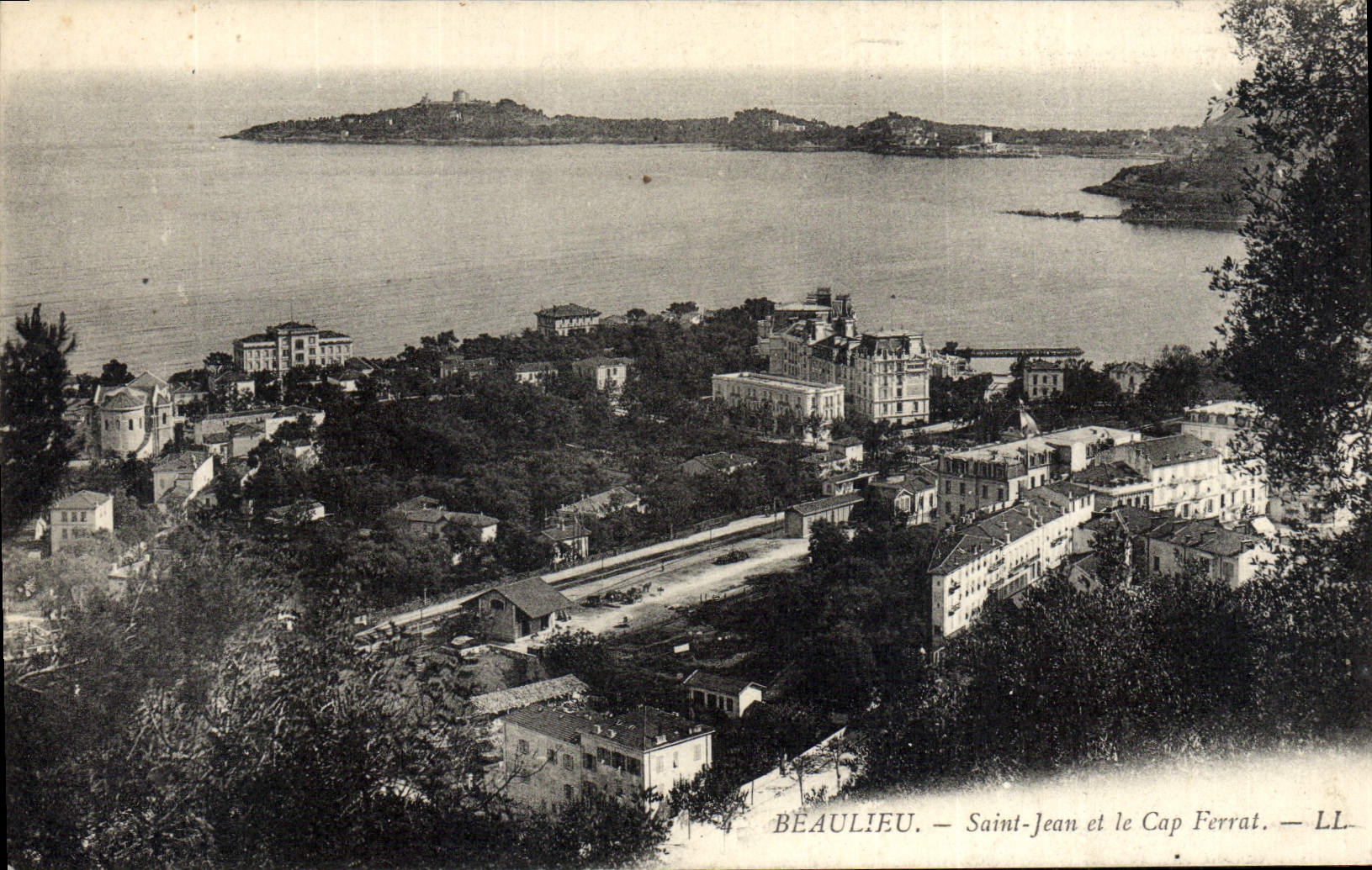 CPA Beaulieu Saint Jean et le Cap Ferrat