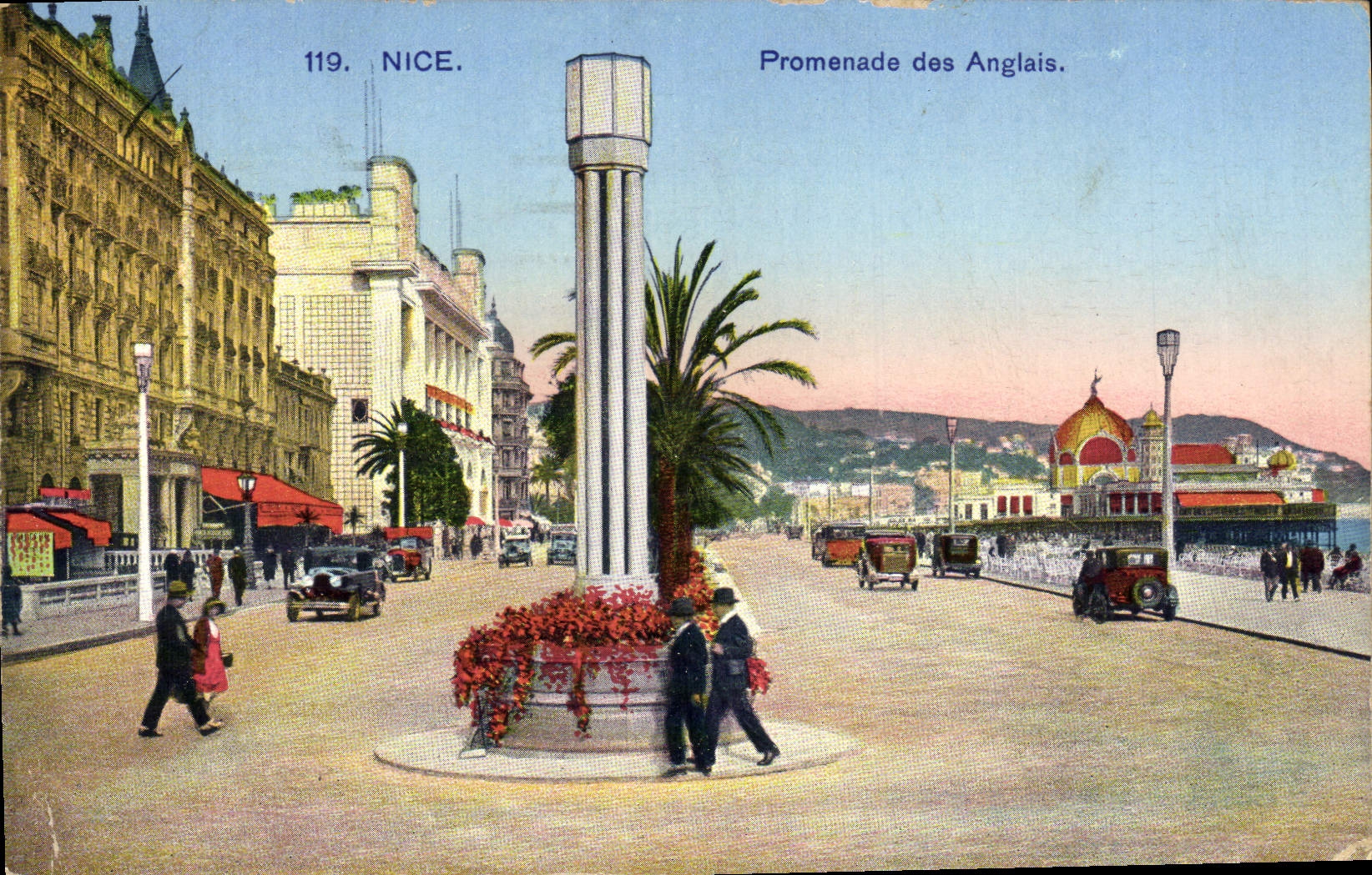 CPA Nice Promenade des Anglais