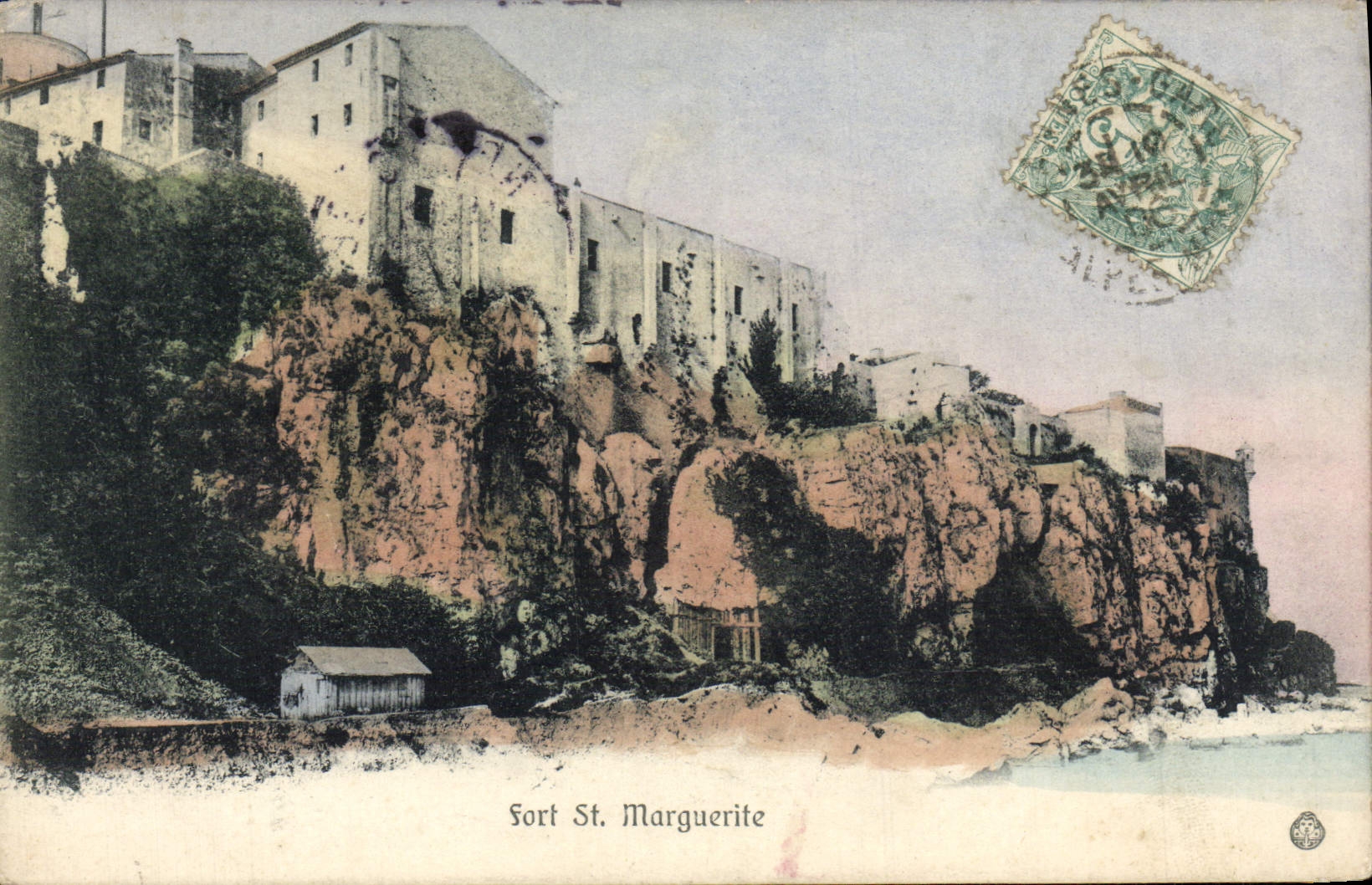VINTAGE POSTCARD Strong St Marguerite