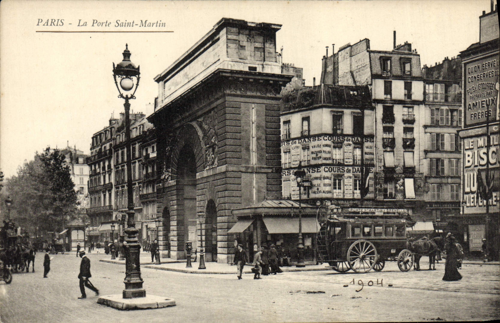 CPA Paris La Porte Saint Martin