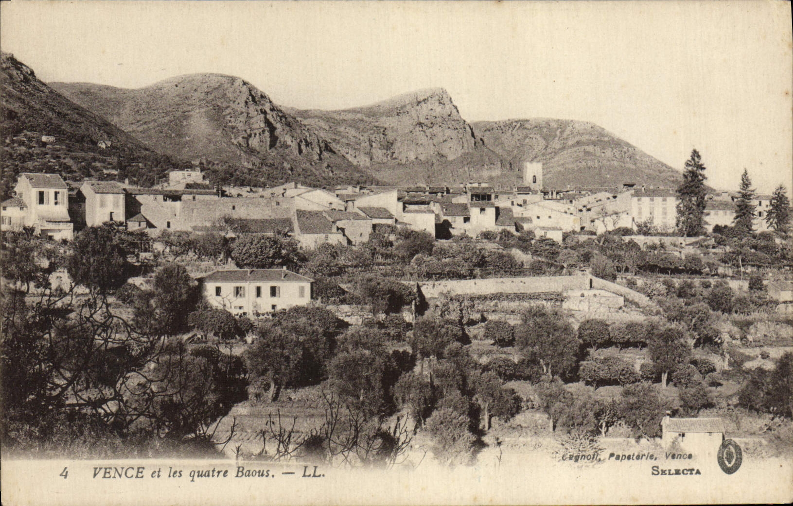 CPA Vence et les Quatre Baous