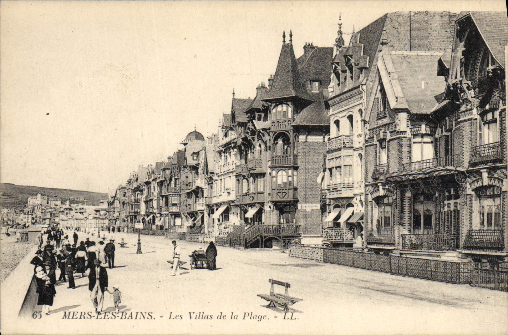 CPA Mers Les Bains Les Villas de la Plage