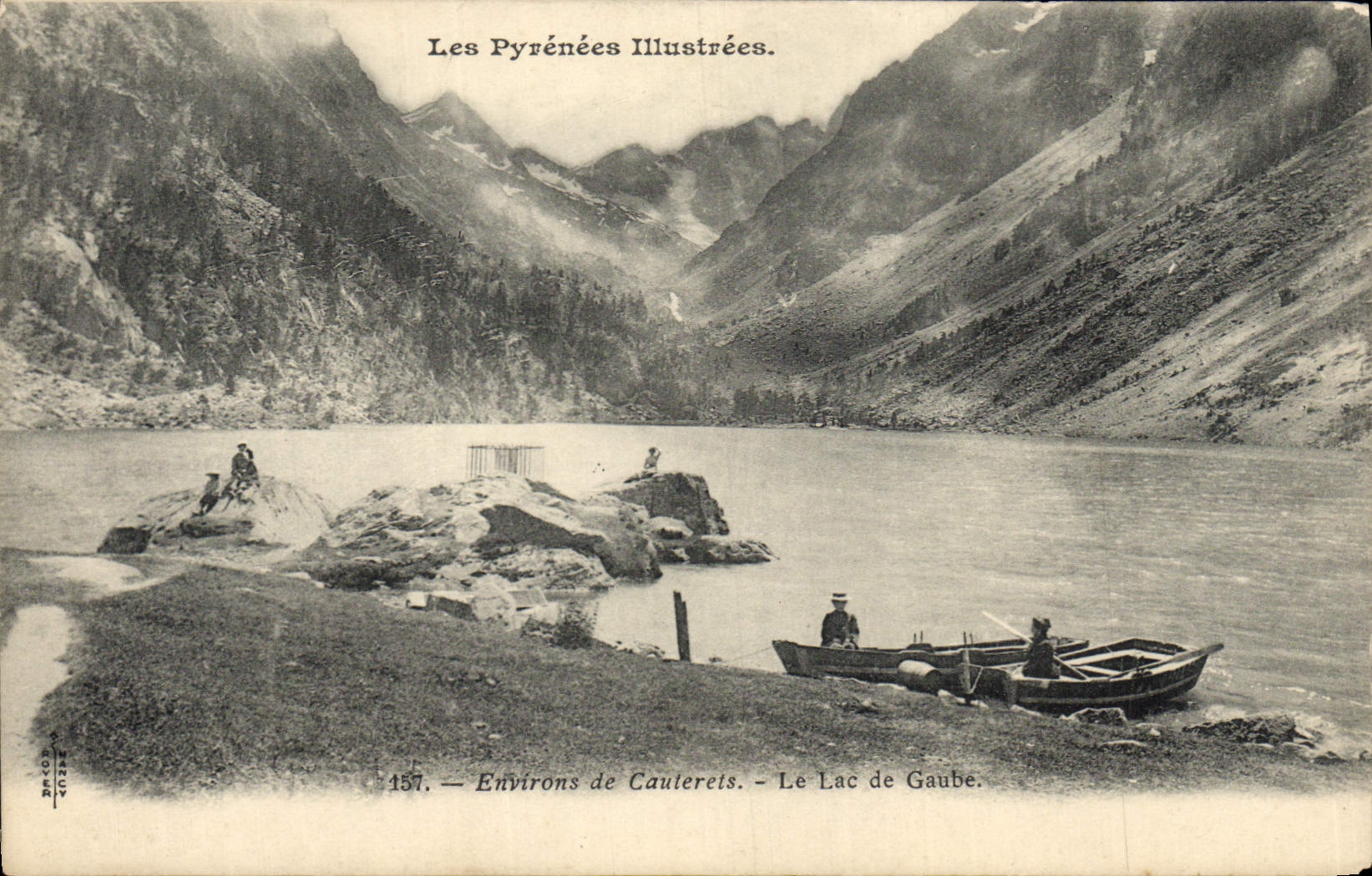 CPA Cauterets Le Lac de Gaube