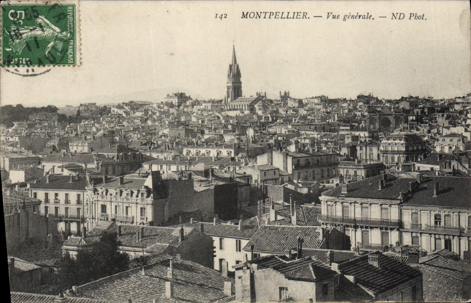 CPA Montpellier Vue Generale