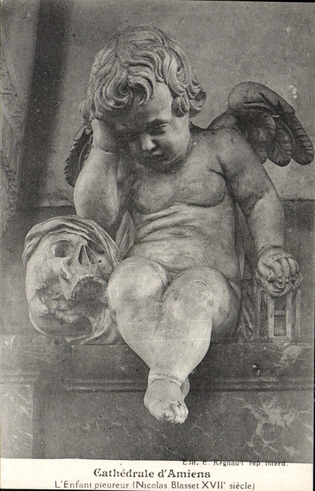 CPA Cathedrale d'Amiens L'Enfant pleureur