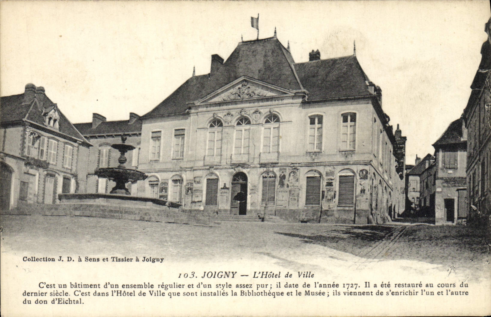 CPA Joigny L'Hotel de Ville