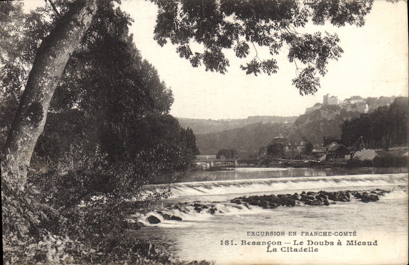 CPA Besancon Le Doubs a Micaud La Citadelle